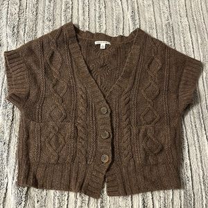 Banana Republic brown cardigan